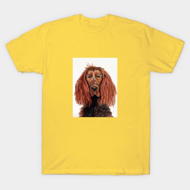 Red Setter T-Shirt by Indicative of Hannah
